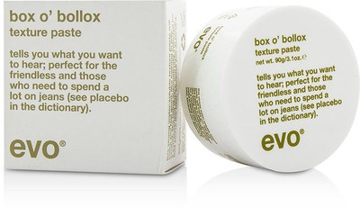 

Evo Box O Bollox Texture Paste (For All Hair Types, Especially Short, Textured Haircuts) Paste(90 ml)