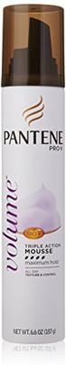 

Pantene Pro V Triple Action Volume Maximum Hold Hair Mousse (Pack Of 3) Spray(198 ml)