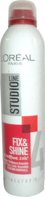 

L'Oreal Paris Fix & Shine Spray 4 Spray(300 ml)