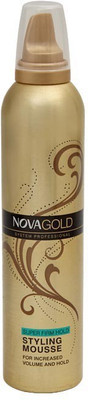 

Nova Gold Super firm hold styling mousse Mousse(300 ml)