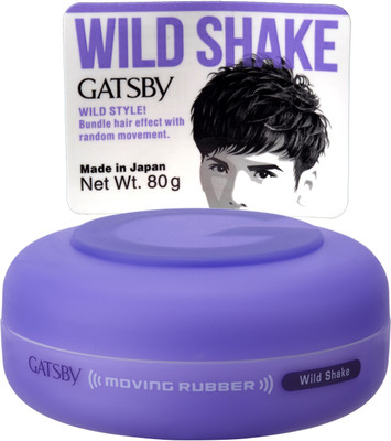 Gatsby Moving Rubber Wax Wild Shake Wax(80 g)