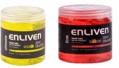 

Enliven Hair Gel Set of 2 Gel(500 ml)
