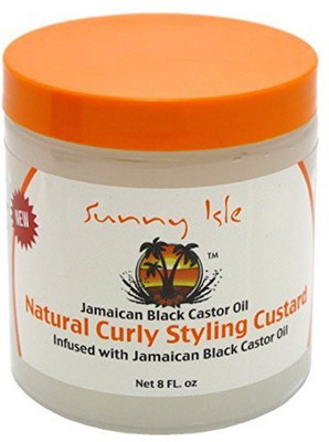 

Sunny Isle Jamaican Black Castor Oil Natural Curly Styling Custard Cream(260 ml)