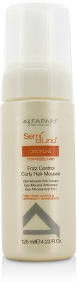

Alfa Parf Semi Di Lino Discipline Frizz Control Curly Hair Mousse (For Rebel Hair) Mousse(125 ml)