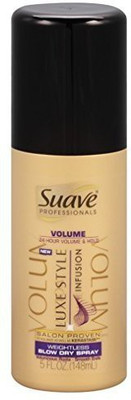 

Suave Luxe Style Volume Blow Dry Spray 5oz (3 Pack) Spray(147.5 ml)