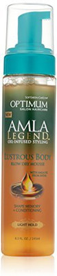 

Optimum Care Amla Legend Lustrous Body Blow Dry Mousse Mousse(249 ml)