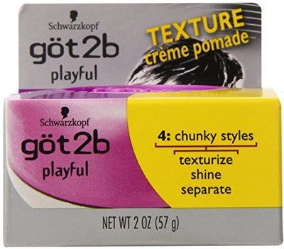 

Got2B Playful Texturizing CreMe Pomade (Pack Of ) Hair Cream(57 g)