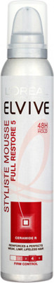 

L'Oreal Paris Elvive Full Restore 5 Mousse Mousse(199 ml)
