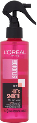 

L'Oreal Paris Studio Line Hot & Smooth Hot Curl Spray Spray(199 ml)