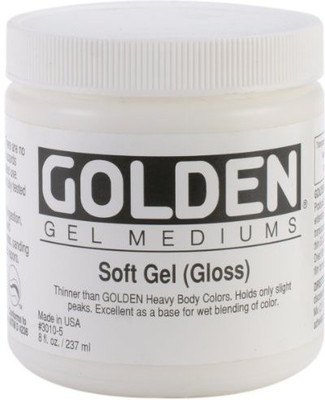 

Pro Art Golden Artist Colors Soft Gel Gloss Jar Gel(237 ml)