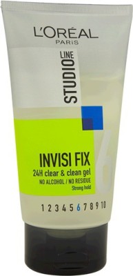 

L'Oreal Paris Studio Line Invisi Fix 24 H Clear & Clean Hair Gel Gel(150 ml)