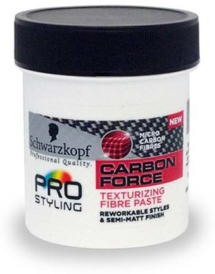 

Schwarzkopf Pro Stylling Carbon Force Texturing Fiber Paste Paste(130 ml)