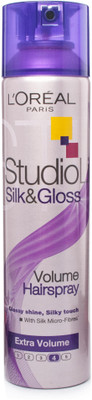 

L'Oreal Paris Studio Silk & Gloss Volume Spray Extra Volume Spray(250 ml)