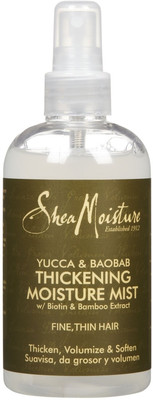 

Shea Moisture Yucca And Aloe Baobab Thickening Moisture Mist Spray(236 ml)
