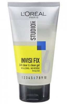 

L'Oreal Paris Paris Studio Line Invisi Fix 24H Clear & Clean Gel Strong 6(Imported Made In Paris) Gel(151 ml)