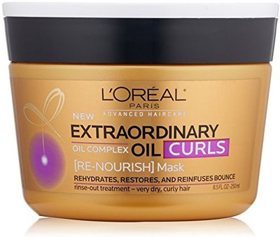 

L'Oreal Paris Paris Hair Care Advanced Extraordinary Oil Curls Mask Cream(250 ml)