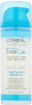 L'Oreal Paris Evercurl Sculpt & Hold Cream Gel Cream(150 ml)