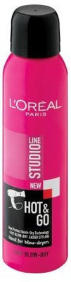 

L'Oreal Paris Hot & Go Fast Heat Protect Blow Dry Spray Spray(150 ml)