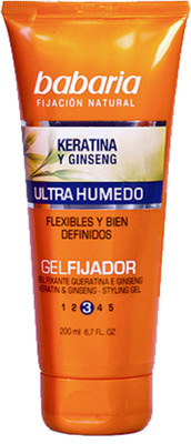 

babaria Imported Keratin Styling Gel ultra wet look with 200ml Gel(200 ml)