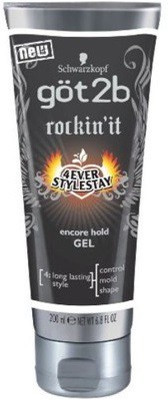 

Schwarzkopf Got2b Rockin'it Encore Hold Hair Gel Hair Styler