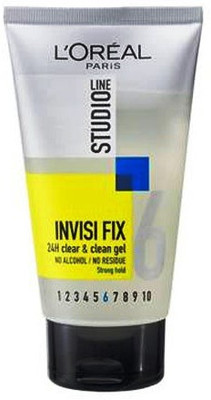 

L'Oreal Paris Paris Studio Line Invisi Fix 24h Clear & Clean Gel Strong Hold Gel(150 ml)