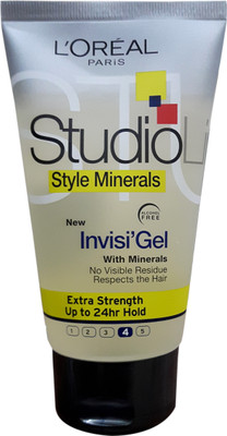 

L'Oreal Paris Studio Style Minerals Invisi'Gel 24hr Hold Gel(150 ml)