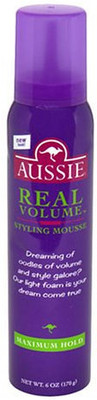 

Aussie Real Volume Styling Mousse Maximum Hold Spray Hair Styler