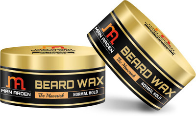 Man Arden Beard & Mustache Wax - (Normal Hold) The Maverick (Pack Of 2) Wax(50 g)