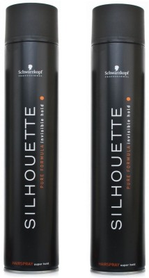 Schwarzkopf 2 Silhouette Black Hair Spray(1000 ml)