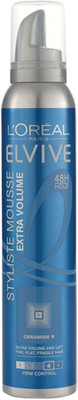 

L'Oreal Paris Elvive Extra Volume Mousse Mousse(199 ml)