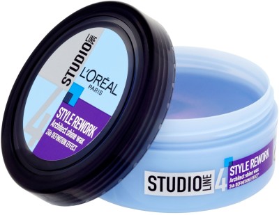 1% OFF on L'Oreal Paris Studio Line 5 Fix & Shine Shining Wax - 75ml Hair  Wax(75 ml) on Flipkart 