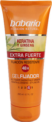 

babaria Imported Keratin Styling Gel extra strong with 200ml Gel(200 ml)