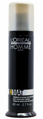 

L'Oreal Professionnel Homme Force 4 Mat-Sculpting Pomade Cream(80 ml)