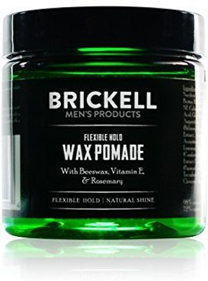 

The Regatta Group Dba Beauty Depot Brickell Flexible Hold Wax Pomade, 2 Ounce Wax(59 ml)