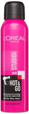 

L'Oreal Paris Studio Line Hot & Go Fast Blow-Dry Spray(150 ml)