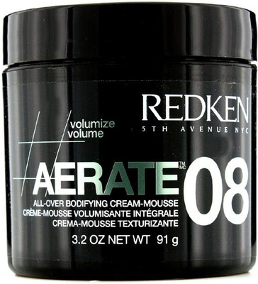 

Redken Styling Aerate 08 All-Over Bodifying Cream-Mousse Cream(91 ml)
