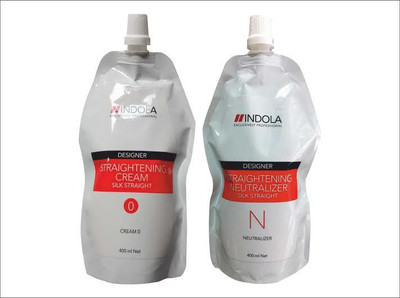 

Indola Designer Straightening Cream & Neutralizer Cream(800 ml)
