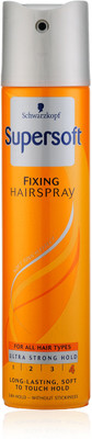 

Schwarzkopf Supersoft Fixing Hairspray Hair Styler