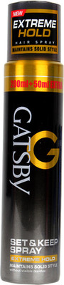 

Gatsby Set & Keep Spray - Extreme Hold Spray(250 ml)