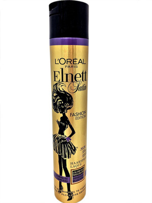 

L'Oreal Paris Elnett Satin Infinite Gloss Luminize Fixation Ultra-Forte (Ultra Strong Hold) Hair Spray Spray(400 ml)