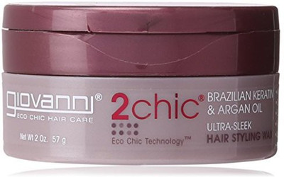 

Giovanni Chic Brazilian Keratin And Argan Oil Ultra Sleek Hair Styling Wax Wax(57 g)
