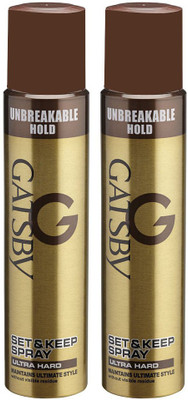 

Gatsby Set and Keep ultra hard spray Spray(200 ml)