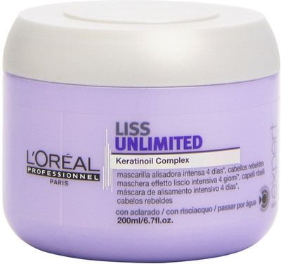 

L'Oreal Paris Liss Unlimited Keratinoil Complex Mask for Unisex Lotion(200 ml)