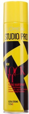

L'Oreal Paris STUDIO PRO LOCK IT ULTRA STRONG FIXING HAIRSPRAY Spray(400 ml)