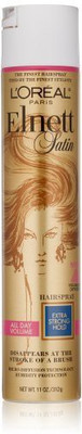 

L'Oreal Paris Elnett Satin Hairspray, Volume Extra Strong Hold Spray(312 g)
