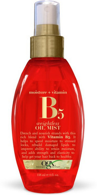 

OGX Moisture Plus Vitamin B5 Weightless Oil Mist Serum(118 ml)