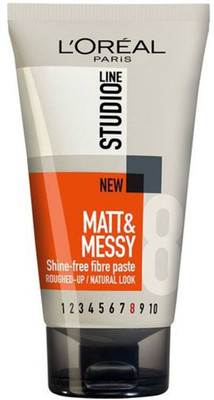 

L'Oreal Paris STUDIO LINE MATT & MESSY SHINE FREE FIBRE PASTE-8 Paste(150 ml), L'Oreal Paris STUDIO LINE MATT & MESSY SHINE FREE FIBRE PASTE-8 Paste(149 ml)
