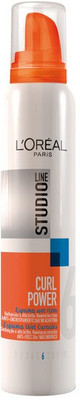 

L'Oreal Paris Studio Line Curl Power 6 Mousse(200 ml)