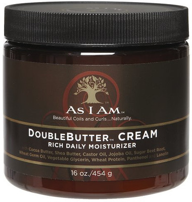 

As I Am Double Butter Rich Daily Moisturizer Cream Cream(454 g)