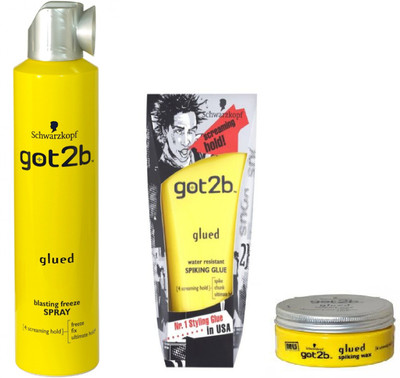 

Schwarzkopf Professional Got2b Spray Gel and Wax Spray(510 ml)
